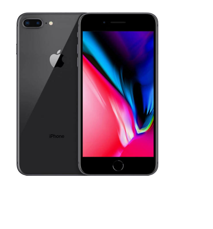 Apple iPhone 8 Plus — Unlocked 64GB. Classic design with a large Retina HD display,